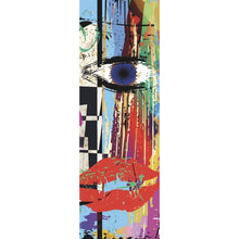 Lade das Bild in den Galerie-Viewer, Poster Face Abstract Art No.4 Panorama Hoch