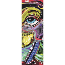 Lade das Bild in den Galerie-Viewer, Leinwandbild Face Abstract Art No.5 Panorama Hoch