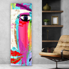 Lade das Bild in den Galerie-Viewer, Poster Face Abstract Art Panorama Hoch
