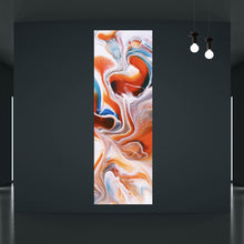 Lade das Bild in den Galerie-Viewer, Acrylglasbild Fluid Art Explosion Panorama Hoch