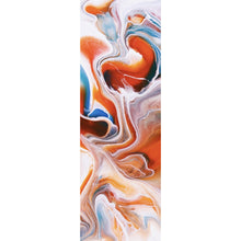 Lade das Bild in den Galerie-Viewer, Aluminiumbild Fluid Art Explosion Panorama Hoch