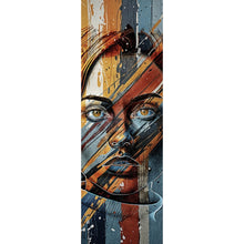 Lade das Bild in den Galerie-Viewer, Leinwandbild Frauenporträt Modern Art Panorama Hoch