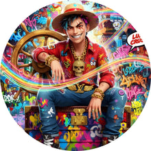 Lade das Bild in den Galerie-Viewer, Aluminiumbild Frecher Luxus Junge Kreis