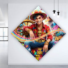 Lade das Bild in den Galerie-Viewer, Poster Frecher Luxus Junge Raute