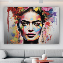Lade das Bild in den Galerie-Viewer, Aluminiumbild Frida Abstrakt Querformat