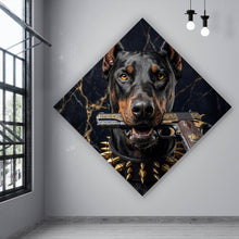 Lade das Bild in den Galerie-Viewer, Poster Furchtloser Dobermann Raute