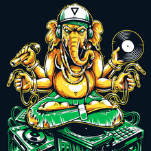 Lade das Bild in den Galerie-Viewer, Poster Ganesha Dj Quadrat