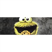 Lade das Bild in den Galerie-Viewer, Poster Gelbes Keksmonster Panorama