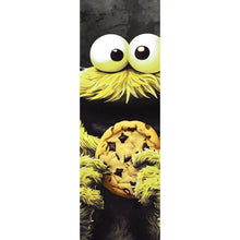 Lade das Bild in den Galerie-Viewer, Leinwandbild Gelbes Keksmonster Panorama Hoch