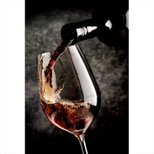 Lade das Bild in den Galerie-Viewer, Acrylglasbild Genussvoller Rotwein Hochformat