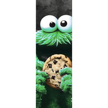 Lade das Bild in den Galerie-Viewer, Spannrahmenbild Grünes Keksmonster Panorama Hoch