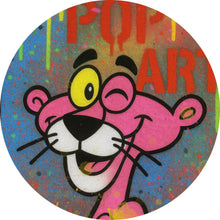 Lade das Bild in den Galerie-Viewer, Aluminiumbild Ikonisches Pop Art mit Spraydose Kreis
