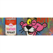 Lade das Bild in den Galerie-Viewer, Leinwandbild Ikonisches Pop Art mit Spraydose Panorama