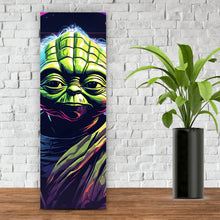 Lade das Bild in den Galerie-Viewer, Poster Cyber Figur Neon Panorama Hoch