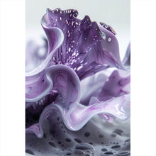 Lade das Bild in den Galerie-Viewer, Poster Korallisch Fluid Art Hochformat