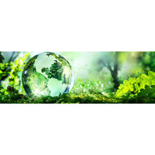 Lade das Bild in den Galerie-Viewer, Poster Kristallkugel auf Moos Panorama