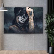 Lade das Bild in den Galerie-Viewer, Aluminiumbild La Catrina No. 5 Querformat