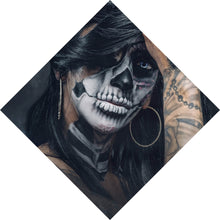 Lade das Bild in den Galerie-Viewer, Aluminiumbild La Catrina No. 5 Raute