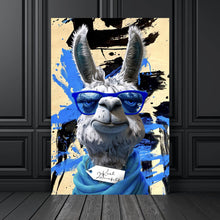 Lade das Bild in den Galerie-Viewer, Spannrahmenbild Karl Lamafeld Abstrakt Hochformat
