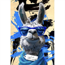 Lade das Bild in den Galerie-Viewer, Poster Karl Lamafeld Abstrakt Hochformat