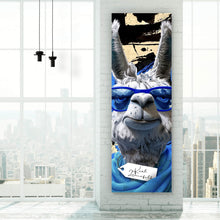 Lade das Bild in den Galerie-Viewer, Poster Karl Lamafeld Abstrakt Panorama Hoch