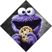 Lade das Bild in den Galerie-Viewer, Poster Lila Keksmonster Raute