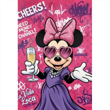 Lade das Bild in den Galerie-Viewer, Acrylglasbild Luxus Maus Hochformat