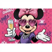 Lade das Bild in den Galerie-Viewer, Spannrahmenbild Luxus Maus Querformat