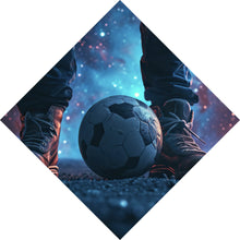 Lade das Bild in den Galerie-Viewer, Poster Magische Aufnahme eines Fußballs Raute