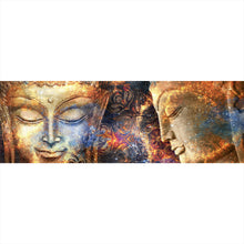 Lade das Bild in den Galerie-Viewer, Aluminiumbild Magische Buddhas Panorama