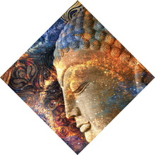 Lade das Bild in den Galerie-Viewer, Acrylglasbild Magische Buddhas Raute