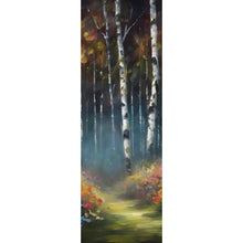 Lade das Bild in den Galerie-Viewer, Poster Malerischer Wald Abstrakt Panorama Hoch
