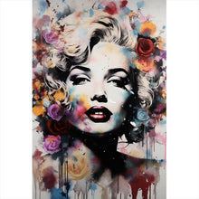 Lade das Bild in den Galerie-Viewer, Poster Marilyn Abstrakt No.1 Hochformat