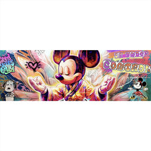 Lade das Bild in den Galerie-Viewer, Poster Micki in einer meditativen Pose Pop Art Panorama
