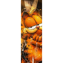 Lade das Bild in den Galerie-Viewer, Acrylglasbild Modern Art Cartoon Katze im Street Art Stil Panorama Hoch