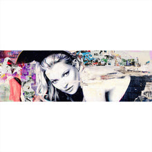 Lade das Bild in den Galerie-Viewer, Aluminiumbild Modernes Amanda Pop Art Panorama