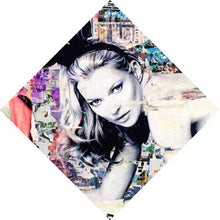Lade das Bild in den Galerie-Viewer, Spannrahmenbild Modernes Amanda Pop Art Raute