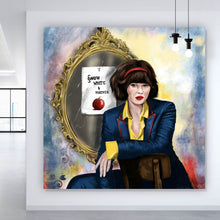 Lade das Bild in den Galerie-Viewer, Poster Modernes Schneewittchen Abstrakt Quadrat
