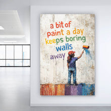 Lade das Bild in den Galerie-Viewer, Aluminiumbild Motivierendes Pop Art Hochformat