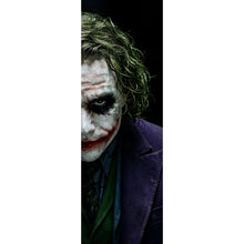 Lade das Bild in den Galerie-Viewer, Aluminiumbild Mysteriöses Joker Porträt Panorama Hoch