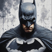 Lade das Bild in den Galerie-Viewer, Poster Mystischer Comic Superheld mit Maske Quadrat