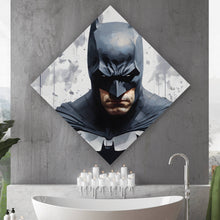 Lade das Bild in den Galerie-Viewer, Poster Mystischer Comic Superheld mit Maske Raute