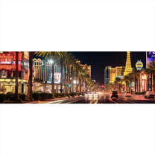 Lade das Bild in den Galerie-Viewer, Poster Nachtleben in Las Vegas Panorama