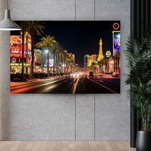 Lade das Bild in den Galerie-Viewer, Poster Nachtleben in Las Vegas Querformat