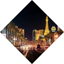 Lade das Bild in den Galerie-Viewer, Poster Nachtleben in Las Vegas Raute
