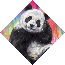 Lade das Bild in den Galerie-Viewer, Poster Niedlicher Panda Graffiti Raute