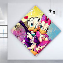 Lade das Bild in den Galerie-Viewer, Spannrahmenbild Partners in Crime Forever Raute