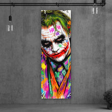 Lade das Bild in den Galerie-Viewer, Poster Pop Art Joker mit Karte Panorama Hoch