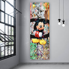 Lade das Bild in den Galerie-Viewer, Poster Pop Art Micky Portrait No.2 Panorama Hoch