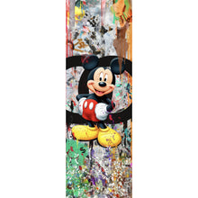 Lade das Bild in den Galerie-Viewer, Leinwandbild Pop Art Micky Portrait No.2 Panorama Hoch
